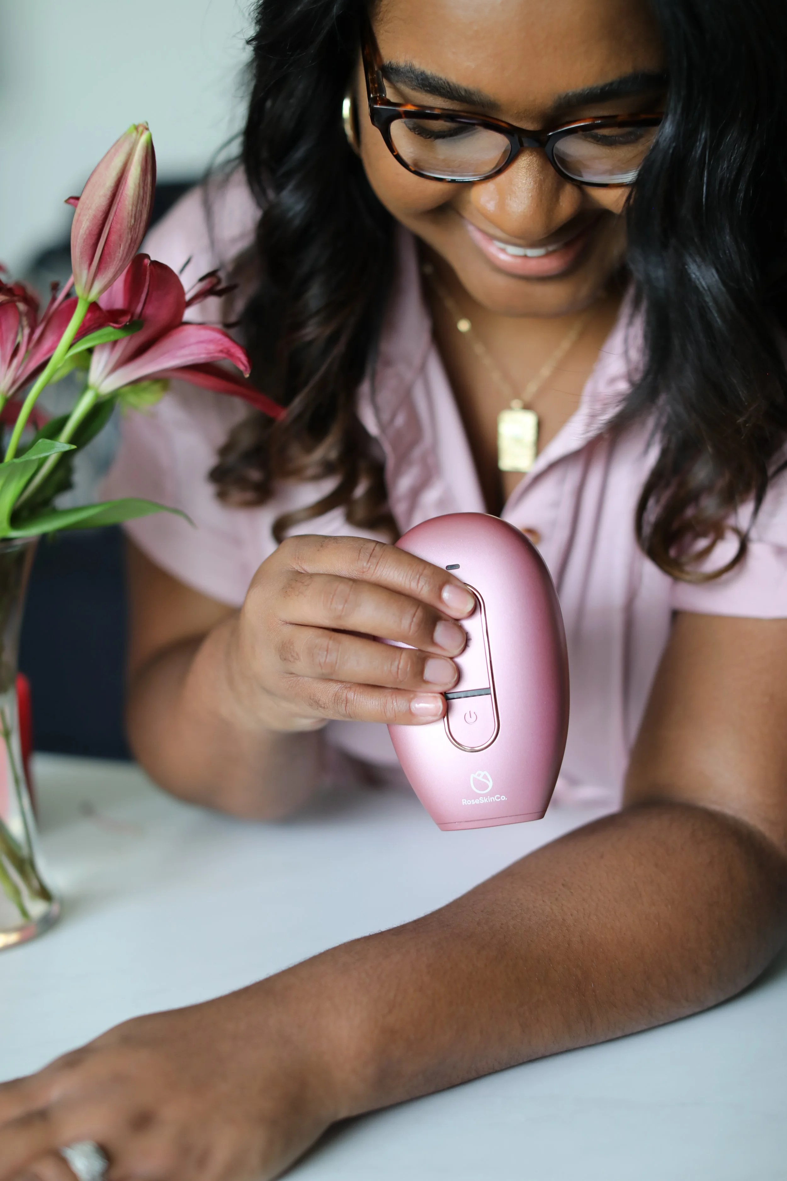 rose skinco lumi 脱毛器 未開封 Lumi - Permanent Hair Removal Device – RoseSkinCo.
